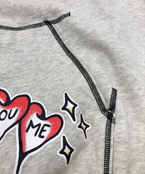 X-LARGE（エクストララージ）X-LARGE (エクストララージ) GOOD TIME HOODED SWEATSHIRT グレー サイズ:Lの古着・服飾アイテム