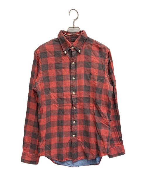 POLO RALPH LAUREN（ポロ・ラルフローレン）POLO RALPH LAUREN (ポロ・ラルフローレン) チェックシャツ レッド サイズ:Sの古着・服飾アイテム