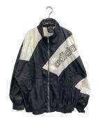 adidasアディダス）の古着「90’Sナイロンジャケット」｜ブラック×ホワイト