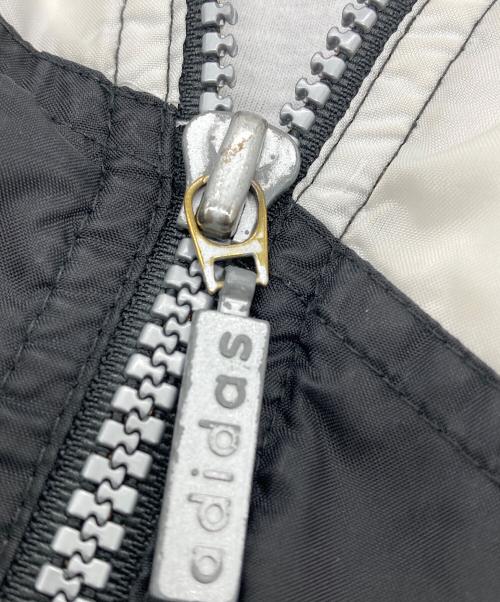 adidas（アディダス）adidas (アディダス) 90’Sナイロンジャケット ブラック×ホワイト サイズ:XLの古着・服飾アイテム