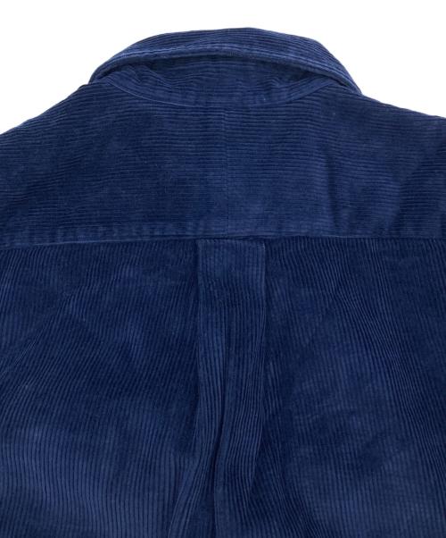 POLO RALPH LAUREN（ポロ・ラルフローレン）POLO RALPH LAUREN (ポロ・ラルフローレン) エルボーパッチコーデュロイシャツ ネイビー サイズ:Sの古着・服飾アイテム