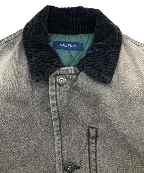 NAUTICA（ノーティカ）NAUTICA (ノーティカ) FREAK'S STORE (フリークスストア) デニムブルゾン グレー サイズ:Mの古着・服飾アイテム