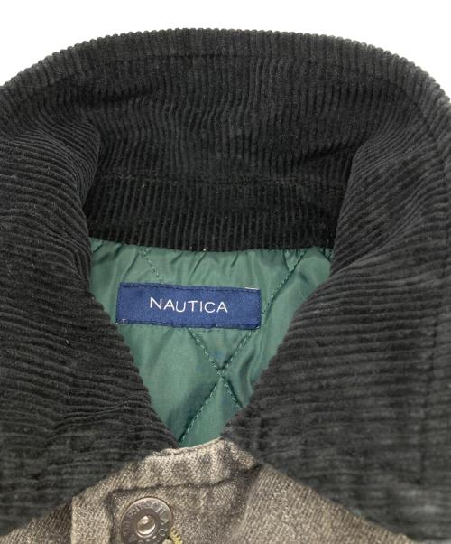 NAUTICA（ノーティカ）NAUTICA (ノーティカ) FREAK'S STORE (フリークスストア) デニムブルゾン グレー サイズ:Mの古着・服飾アイテム