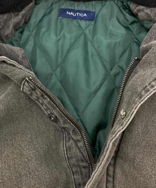 NAUTICA（ノーティカ）NAUTICA (ノーティカ) FREAK'S STORE (フリークスストア) デニムブルゾン グレー サイズ:Mの古着・服飾アイテム