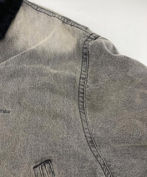 NAUTICA（ノーティカ）NAUTICA (ノーティカ) FREAK'S STORE (フリークスストア) デニムブルゾン グレー サイズ:Mの古着・服飾アイテム
