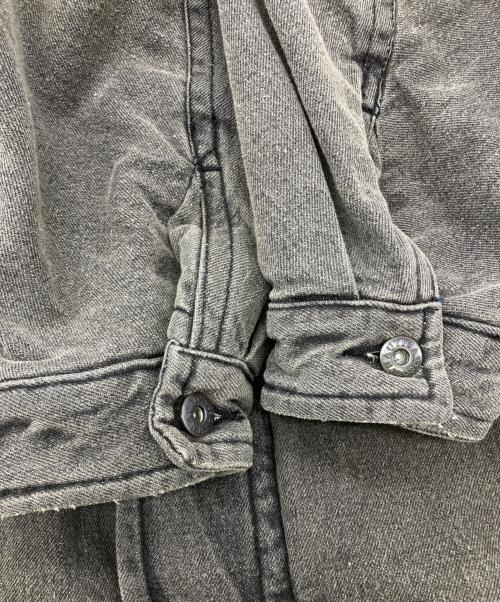 NAUTICA（ノーティカ）NAUTICA (ノーティカ) FREAK'S STORE (フリークスストア) デニムブルゾン グレー サイズ:Mの古着・服飾アイテム