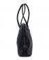 MASTRO PIERINI (マストロ・ピエリーニ) 特殊コードバンフルオープンハンドバッグ前金/LEATHER FULL OPEN HAND BAG ネイビー：20000円