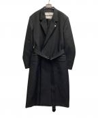 JIL SANDERジルサンダー）の古着「22AW  ウールロングコート」｜ブラック