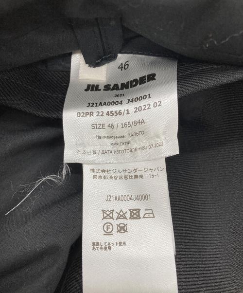 JIL SANDER（ジルサンダー）JIL SANDER (ジルサンダー) 22AW  ウールロングコート ブラック サイズ:46の古着・服飾アイテム
