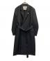 JIL SANDER（ジルサンダー）の古着「22AW  ウールロングコート」｜ブラック