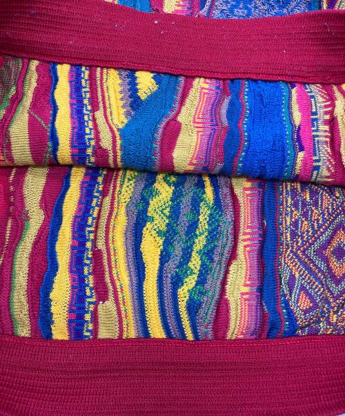 Coogi（クージー）Coogi (クージー) ヴィンテージ3Dニット ピンク サイズ:Sの古着・服飾アイテム