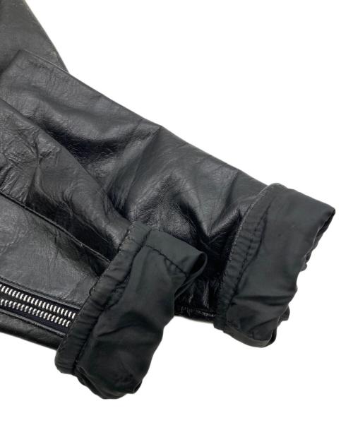 HARLEY-DAVIDSON（ハーレーダビッドソン）HARLEY-DAVIDSON (ハーレーダビッドソン) シングルライダースジャケット ブラック サイズ:34の古着・服飾アイテム