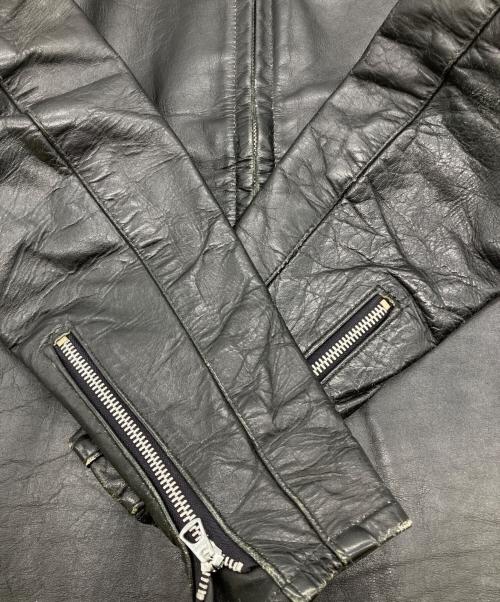 HARLEY-DAVIDSON（ハーレーダビッドソン）HARLEY-DAVIDSON (ハーレーダビッドソン) シングルライダースジャケット ブラック サイズ:34の古着・服飾アイテム