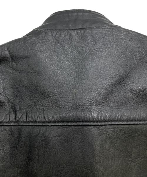 HARLEY-DAVIDSON（ハーレーダビッドソン）HARLEY-DAVIDSON (ハーレーダビッドソン) シングルライダースジャケット ブラック サイズ:34の古着・服飾アイテム