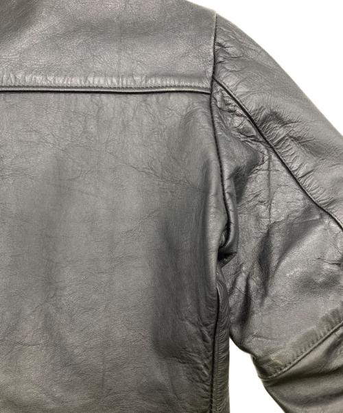 HARLEY-DAVIDSON（ハーレーダビッドソン）HARLEY-DAVIDSON (ハーレーダビッドソン) シングルライダースジャケット ブラック サイズ:34の古着・服飾アイテム