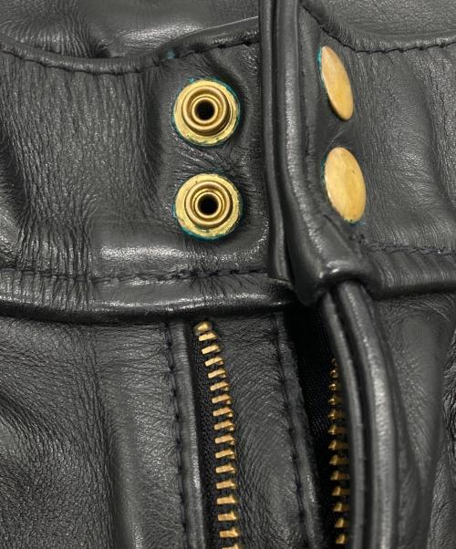 Langlitz Leathers（ラングリッツレザー）Langlitz Leathers (ラングリッツレザー) レザーパンツ ブラック サイズ:W30×L32の古着・服飾アイテム