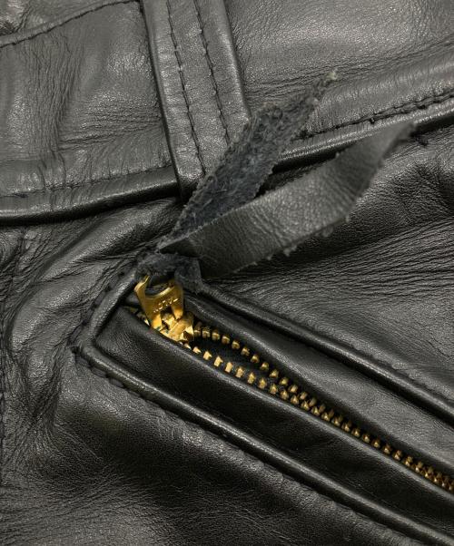 Langlitz Leathers（ラングリッツレザー）Langlitz Leathers (ラングリッツレザー) レザーパンツ ブラック サイズ:W30×L32の古着・服飾アイテム