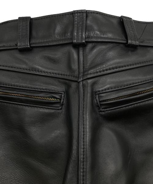 Langlitz Leathers（ラングリッツレザー）Langlitz Leathers (ラングリッツレザー) レザーパンツ ブラック サイズ:W30×L32の古着・服飾アイテム