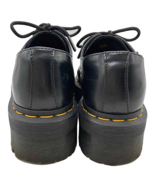 Dr.Martens（ドクターマーチン）Dr.Martens (ドクターマーチン) 厚底3ホールシューズ ブラック サイズ:24の古着・服飾アイテム