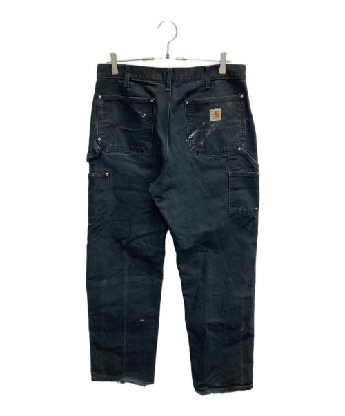 CarHartt（カーハート）CarHartt (カーハート) ダブルニーペインターパンツ ブラック サイズ:W34×L32の古着・服飾アイテム