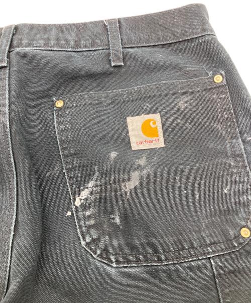 CarHartt（カーハート）CarHartt (カーハート) ダブルニーペインターパンツ ブラック サイズ:W34×L32の古着・服飾アイテム