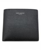 Saint Laurent Parisサンローランパリ）の古着「イースト ウエスト ウォレット」｜ブラック
