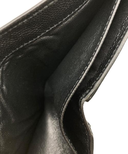 Saint Laurent Paris（サンローランパリ）Saint Laurent Paris (サンローランパリ) イースト ウエスト ウォレット ブラックの古着・服飾アイテム