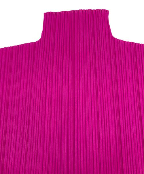 PLEATS PLEASE（プリーツプリーズ）PLEATS PLEASE (プリーツプリーズ) プリーツカットソー ピンク サイズ:3の古着・服飾アイテム