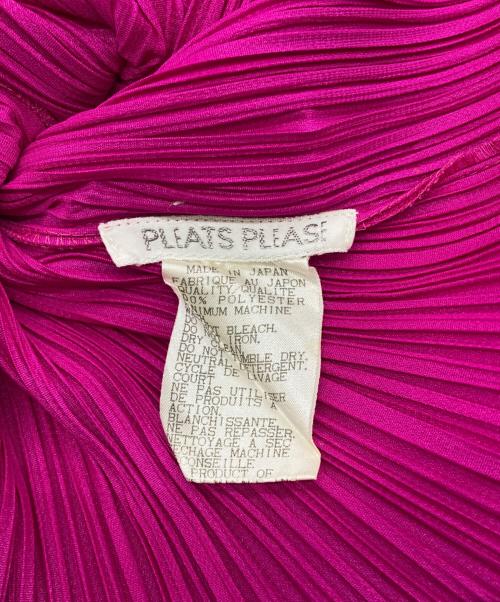 PLEATS PLEASE（プリーツプリーズ）PLEATS PLEASE (プリーツプリーズ) プリーツカットソー ピンク サイズ:3の古着・服飾アイテム