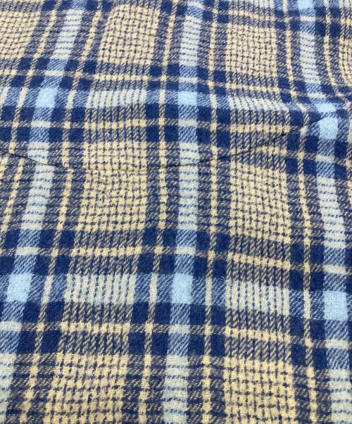 Cotton House Aya（コットンハウス アヤ）Cotton House Aya (コットンハウス アヤ) ウールノースリーブワンピース ブルー サイズ:Mの古着・服飾アイテム