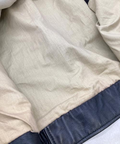 DAF（ダフ）DAF (ダフ) レザージャケット ブラック サイズ:Mの古着・服飾アイテム