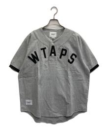 WTAPS（ダブルタップス）の古着「22SS LEAGUE SS COTTON FLANNEL」｜グレー