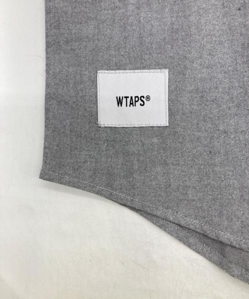 WTAPS（ダブルタップス）WTAPS (ダブルタップス) 22SS LEAGUE SS COTTON FLANNEL グレー サイズ:01の古着・服飾アイテム