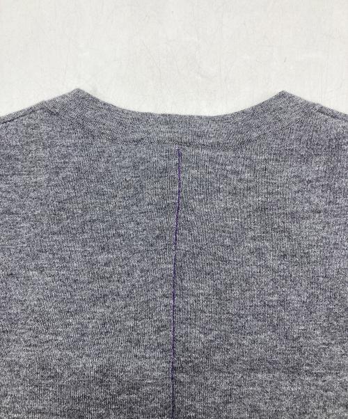 PAUL SMITH（ポールスミス）Paul Smith (ポールスミス) レイヤードカラーニットワンピース パープル サイズ:Mの古着・服飾アイテム