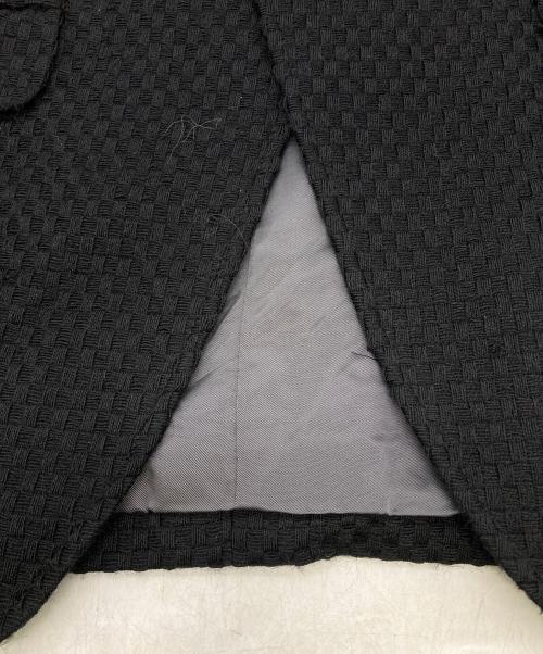 COMME des GARCONS（コムデギャルソン）COMME des GARCONS (コムデギャルソン) AD2000 20AW LIP-PRINT UNDERARM-HOLE TAILORED JACKET　ハード&フォースフル ブラック サイズ:Sの古着・服飾アイテム