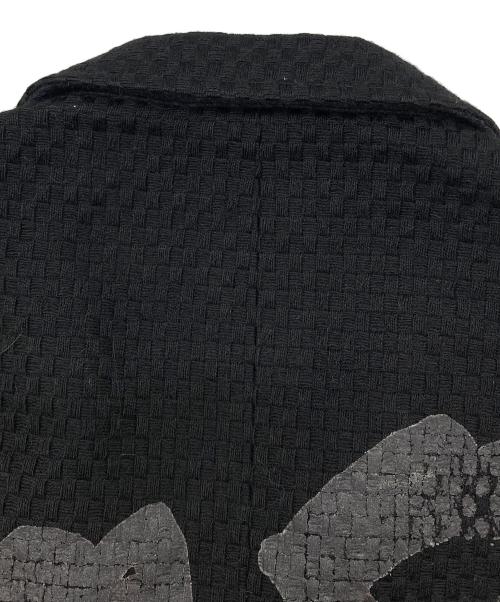 COMME des GARCONS（コムデギャルソン）COMME des GARCONS (コムデギャルソン) AD2000 20AW LIP-PRINT UNDERARM-HOLE TAILORED JACKET　ハード&フォースフル ブラック サイズ:Sの古着・服飾アイテム