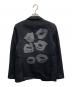 COMME des GARCONS (コムデギャルソン) AD2000 20AW LIP-PRINT UNDERARM-HOLE TAILORED JACKET　ハード&フォースフル ブラック サイズ:S：40000円