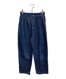 Traditional Weatherwear（トラディショナルウェザーウェア）の古着「TAPEREDデニムパンツ」｜インディゴ