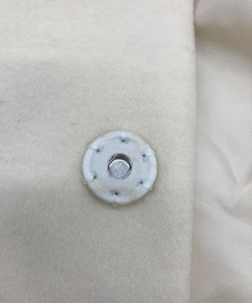 GALERIE VIE（ギャルリーヴィー）GALERIE VIE (ギャルリーヴィー) ウールダブルフェイスフーデットコート ベージュ サイズ:36の古着・服飾アイテム
