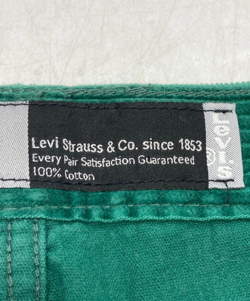 LEVI'S（リーバイス）LEVI'S (リーバイス) BAGGYコーデュロイパンツ グリーン サイズ:W28×L30の古着・服飾アイテム