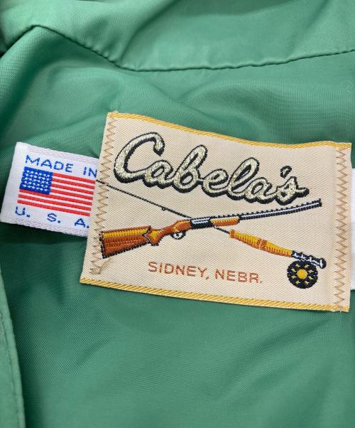 Cabela's（カベラス）Cabela's (カベラス) GORE-TEX マウンテンパーカー グリーン サイズ:Lの古着・服飾アイテム