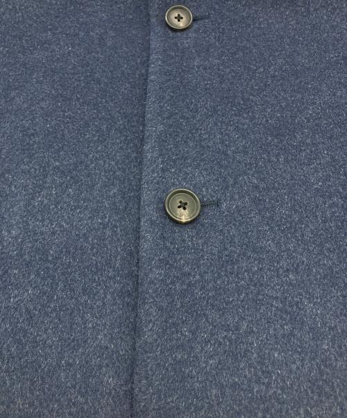 EDIFICE（エディフィス）EDIFICE (エディフィス) 140S ビーバー チェスターコート ネイビー サイズ:XLの古着・服飾アイテム