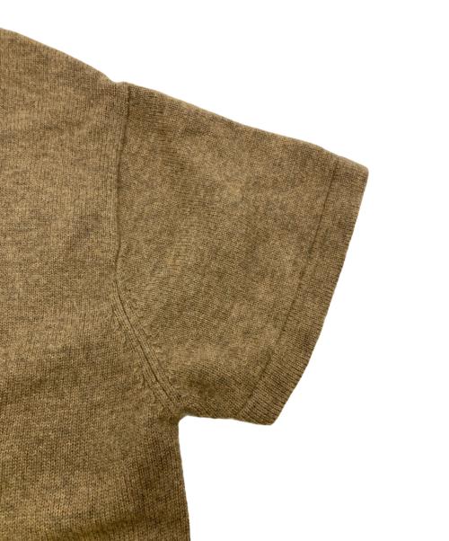 CASA FLINE（カーサフライン）CASA FLINE (カーサフライン) Vニットロングドレス ブラウン サイズ:FREE 未使用品の古着・服飾アイテム