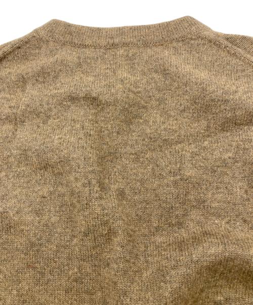 CASA FLINE（カーサフライン）CASA FLINE (カーサフライン) Vニットロングドレス ブラウン サイズ:FREE 未使用品の古着・服飾アイテム