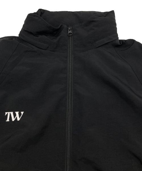 TW（トゥ）TW (トゥ) Unisex Nylon Jacket ブラック サイズ:Mの古着・服飾アイテム