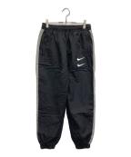 NIKEナイキ）の古着「Swoosh Woven Pant」｜ブラック