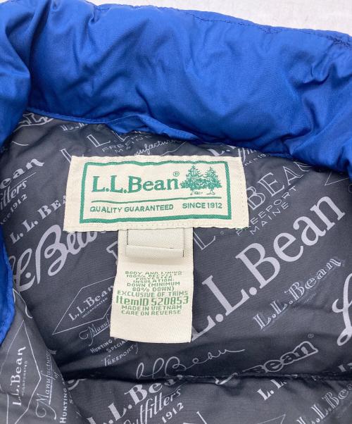 L.L.Bean（エルエルビーン）L.L.Bean (エルエルビーン) ダウンジャケット ブルー サイズ:Sの古着・服飾アイテム