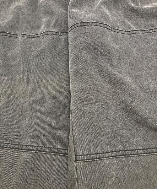 COOTIE PRODUCTIONS（クーティープロダクツ）COOTIE PRODUCTIONS 26SS　Pigment Coating T/R Twill Double Knee Work Trousers/ピグメントコーティングダブルニーワークパンツ グレー サイズ:Sの古着・服飾アイテム