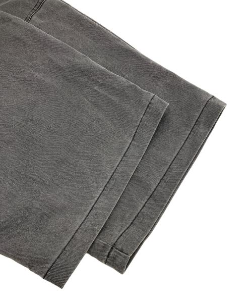 COOTIE PRODUCTIONS（クーティープロダクツ）COOTIE PRODUCTIONS 26SS　Pigment Coating T/R Twill Double Knee Work Trousers/ピグメントコーティングダブルニーワークパンツ グレー サイズ:Sの古着・服飾アイテム