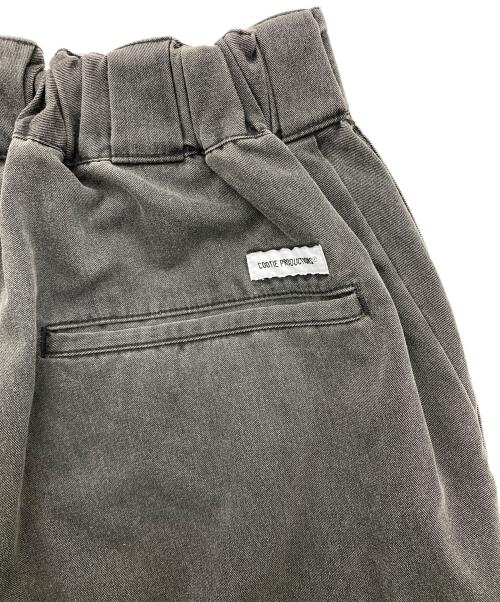 COOTIE PRODUCTIONS（クーティープロダクツ）COOTIE PRODUCTIONS 26SS　Pigment Coating T/R Twill Double Knee Work Trousers/ピグメントコーティングダブルニーワークパンツ グレー サイズ:Sの古着・服飾アイテム